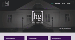 Desktop Screenshot of hg.se
